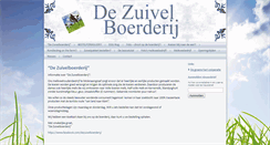 Desktop Screenshot of dezuivelboerderij.nl